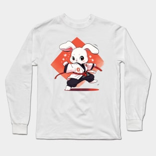 karate bunny Long Sleeve T-Shirt